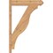 Ekena Millwork Funston Arts & Crafts Smooth Outlooker, Western Red Cedar, 5 1/2"W x 24"D x 36"H OUT06X24X36FST03SWR - alternate 4